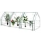 Gardenised Green Outdoor Waterproof Portable Plant Greenhouse with 2 Clear Zippered Windows, Large QI004029.L - alternate 1